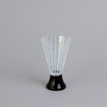 Hirota Glass Stripe Stemmed Glass