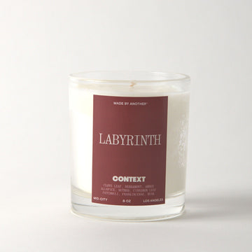 Labyrinth Candle