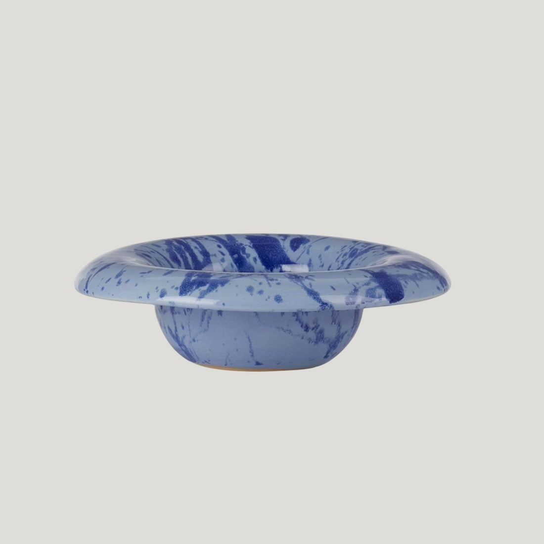 Blue Splatter Small Bowl