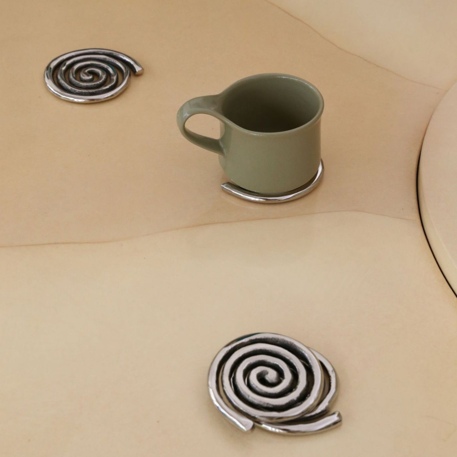 Nico Cappuccino Mug-Olive