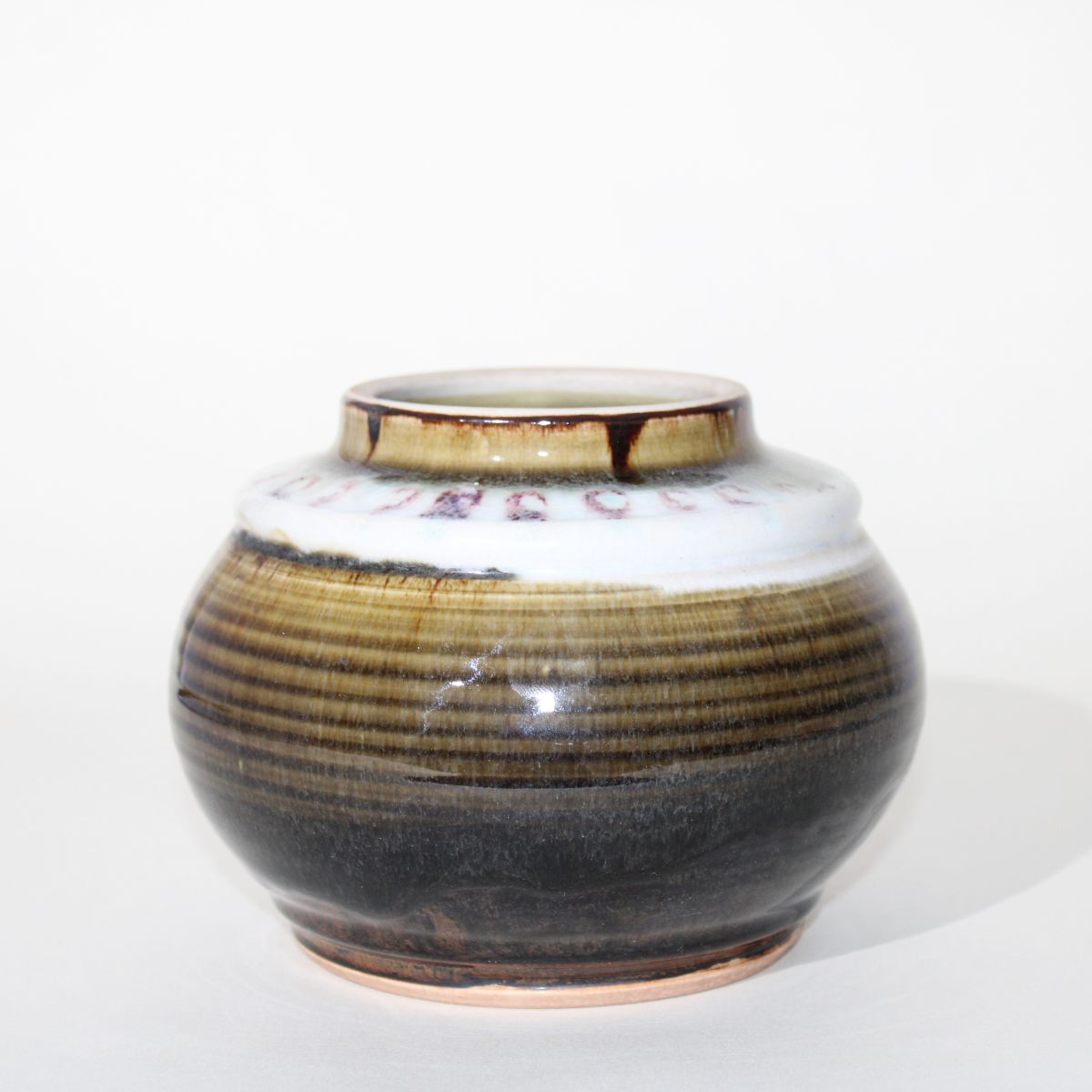 Studio Pottery Lidded Jar