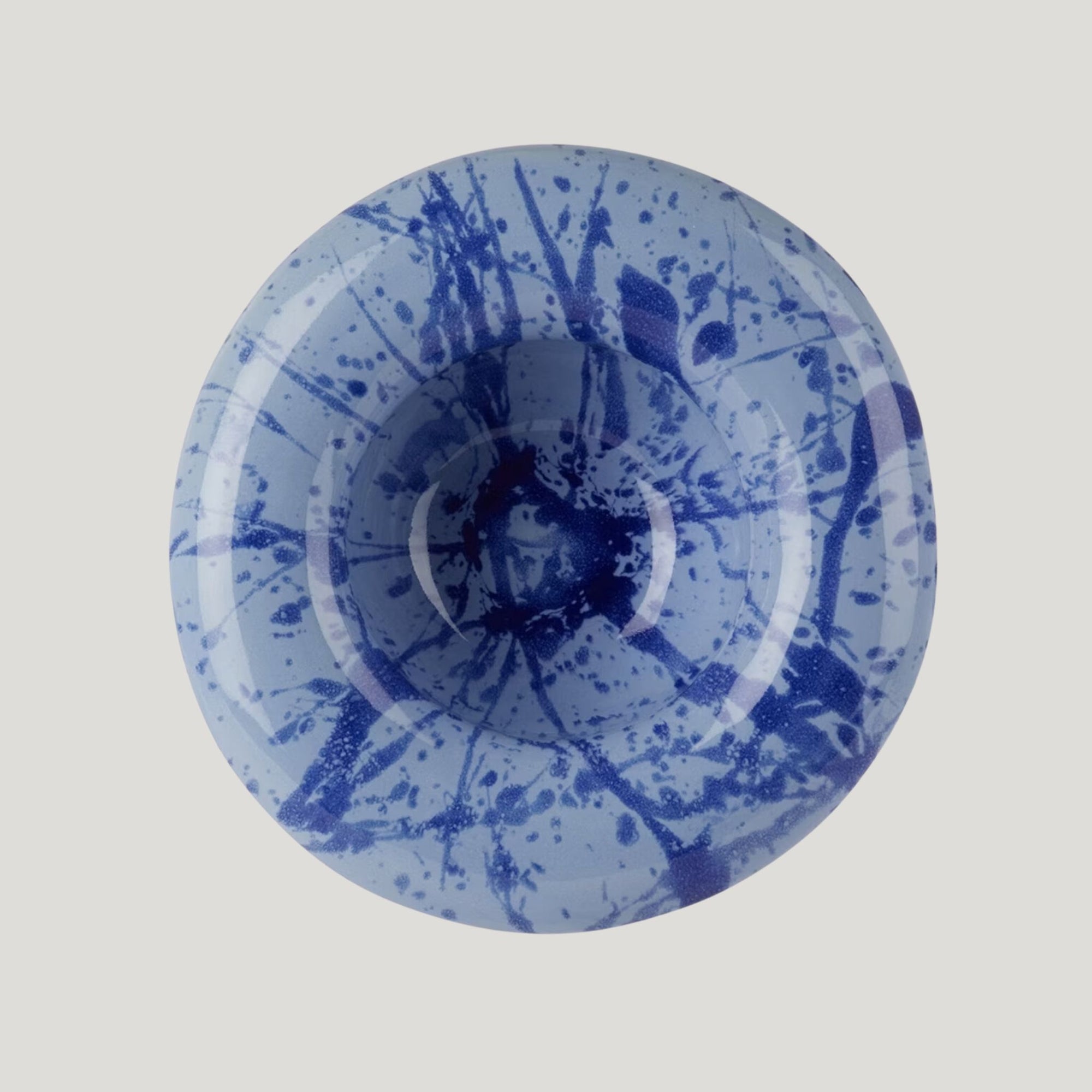 Blue Splatter Small Bowl