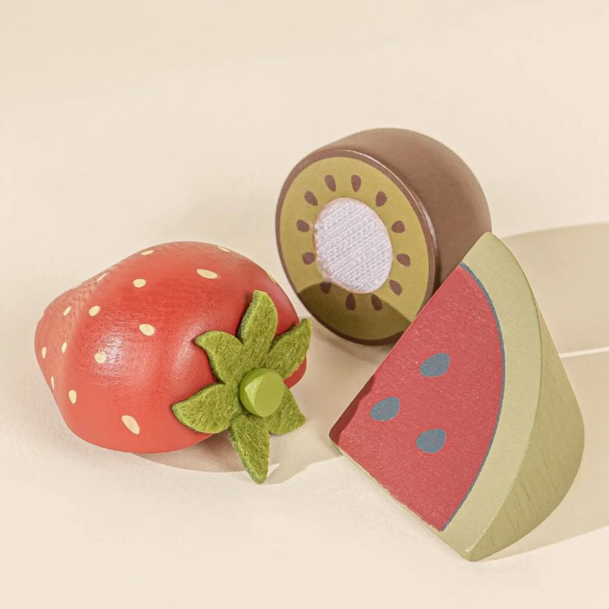 Wooden Fruits Playset