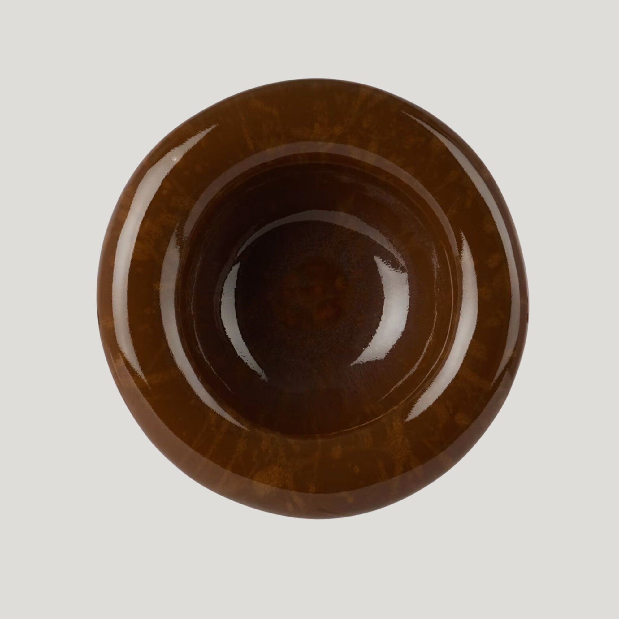 Brown Splatter Small Bowl