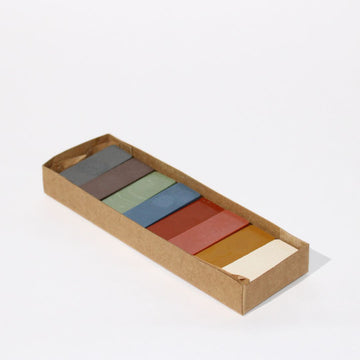 All Natural Beeswax Crayons-Soft Pastels | Set of 8