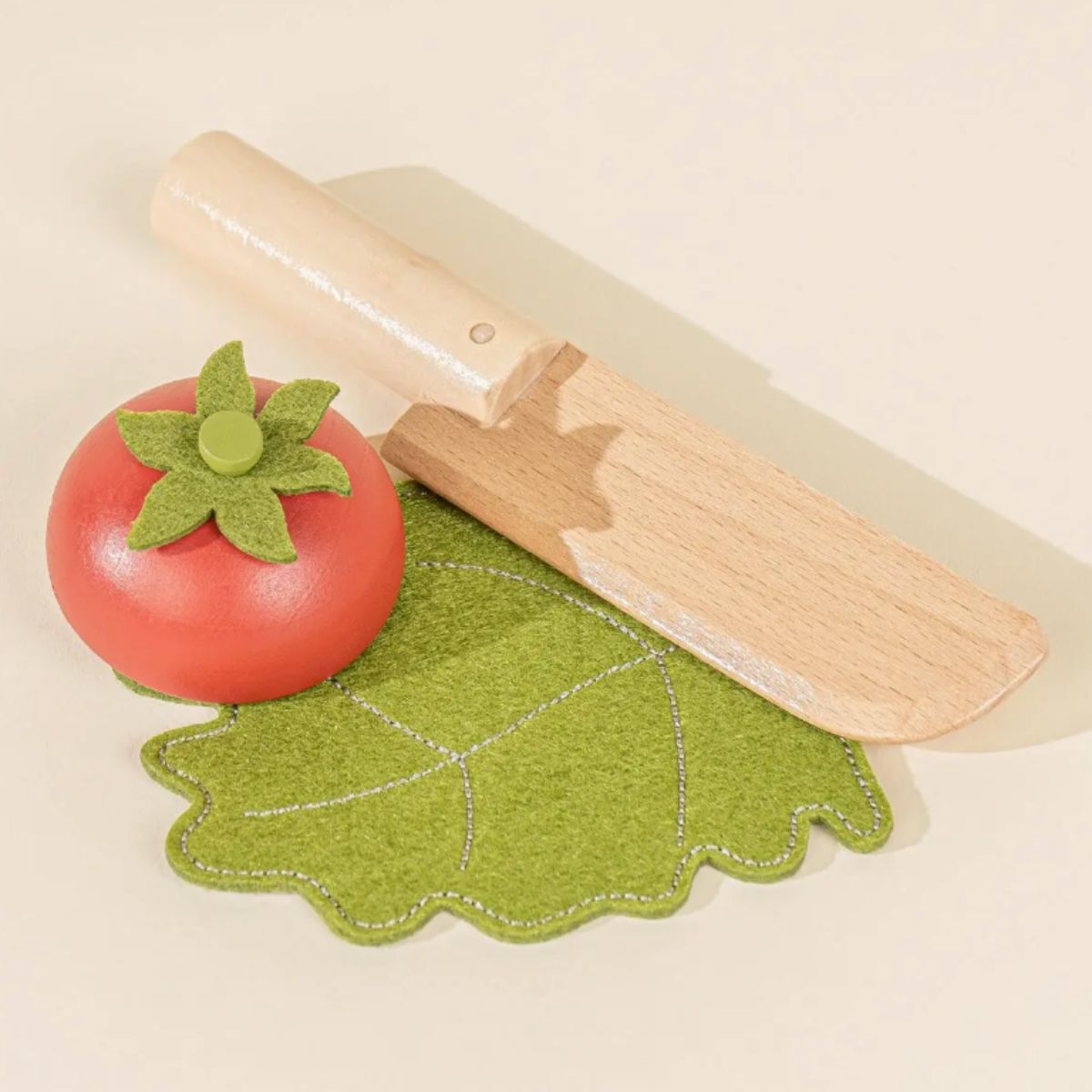 Wooden Vegetables Playset