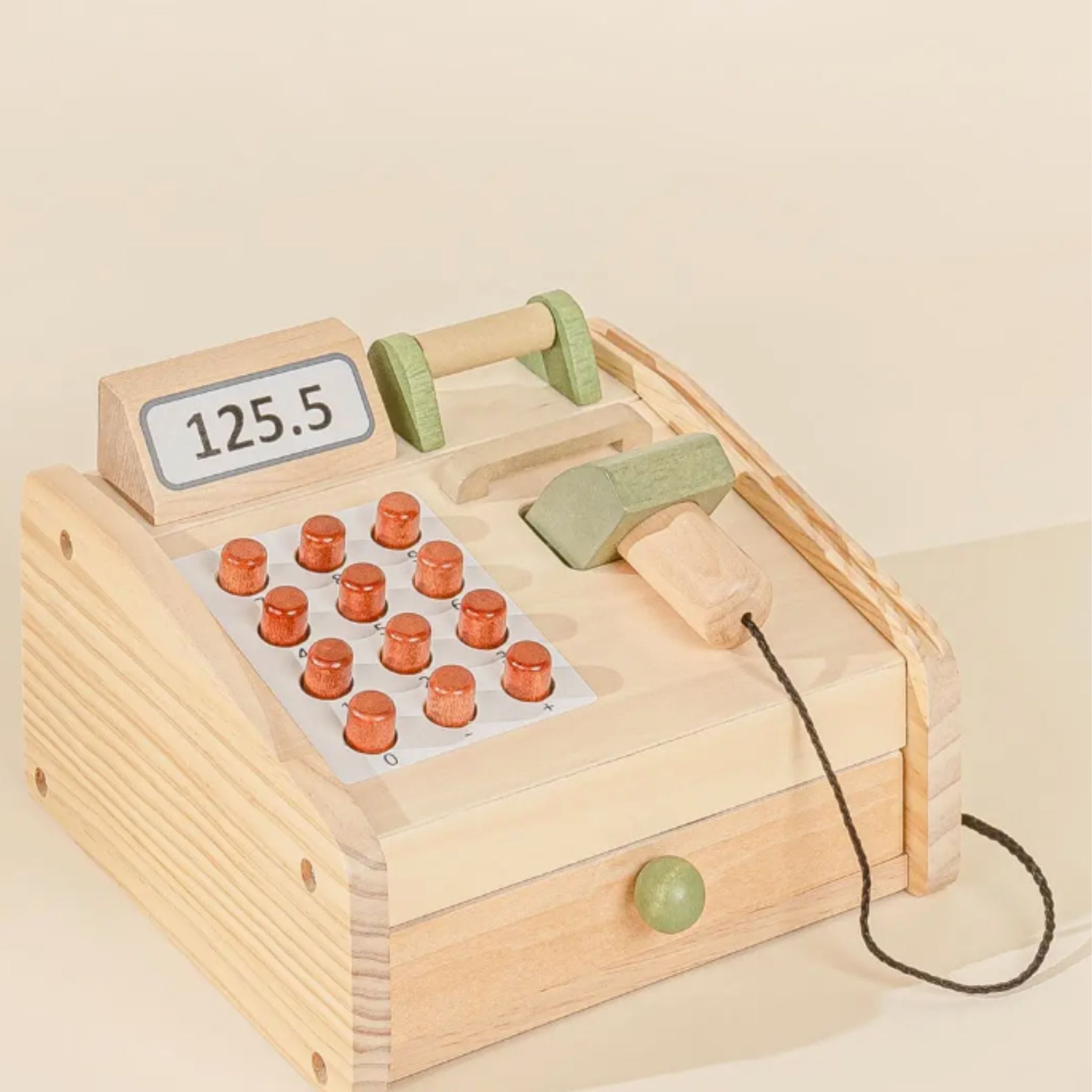 Wooden Cash Register