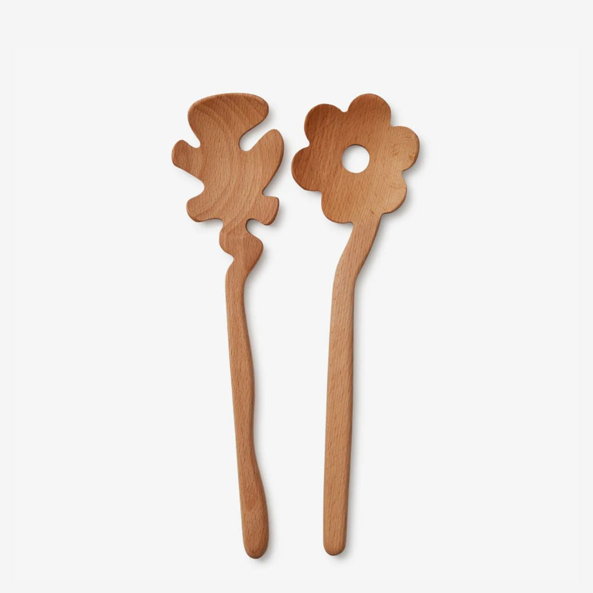 Flower Salad Servers