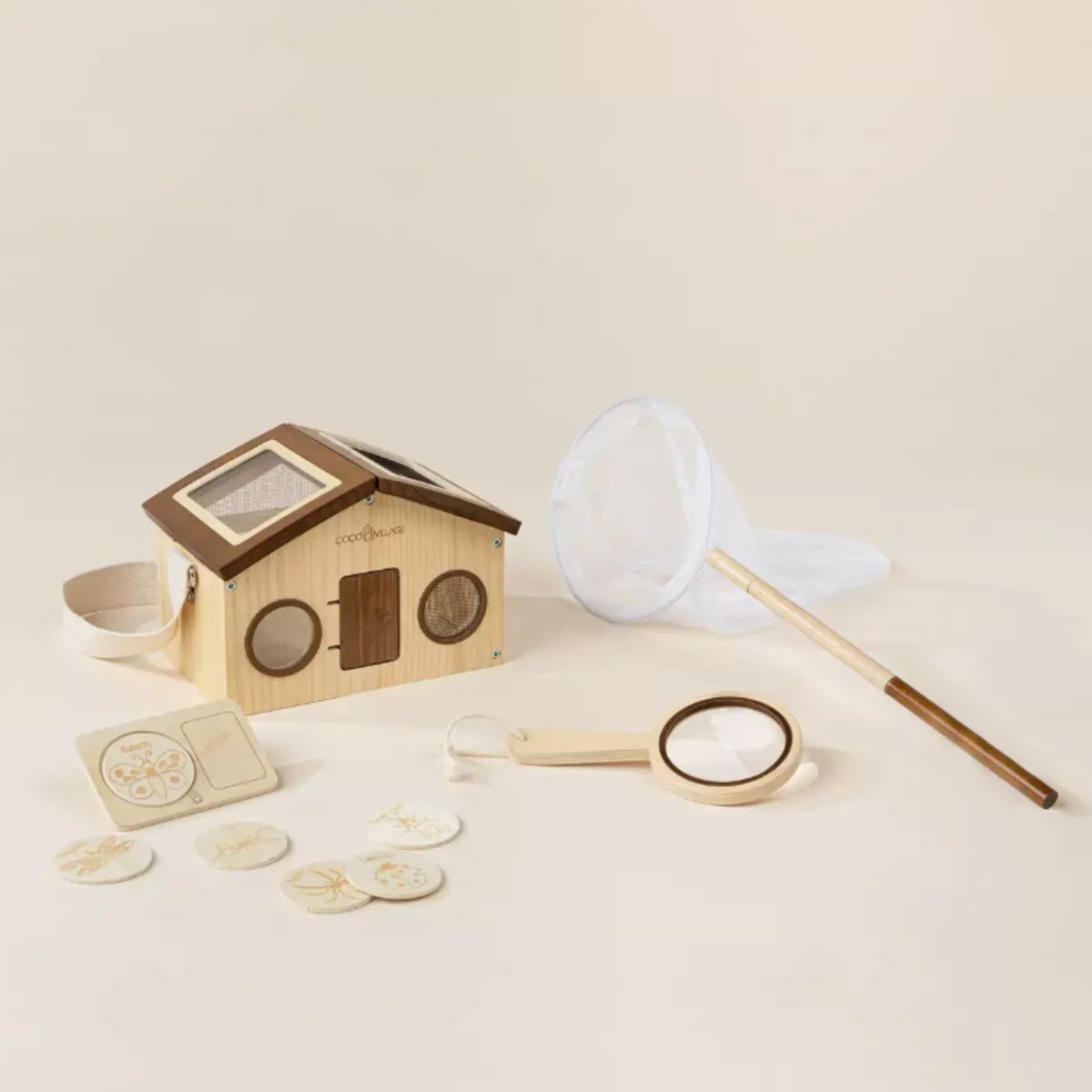 Wooden Bug Catcher & Exploration Set (10 Pcs)