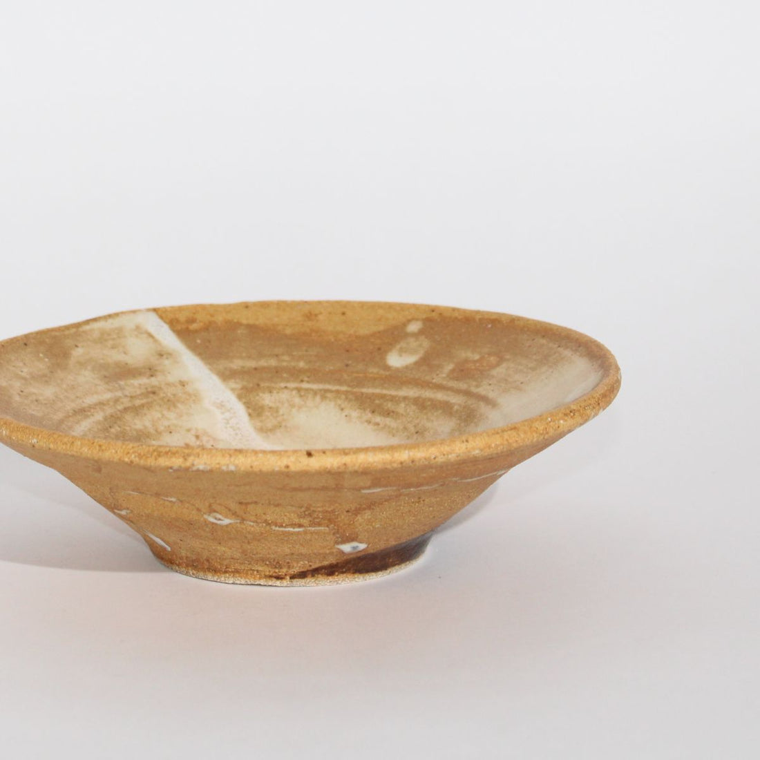 Speckled Textured Pottery Bowl