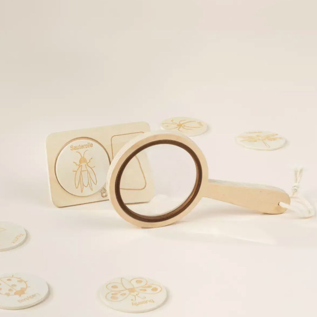 Wooden Bug Catcher & Exploration Set (10 Pcs)