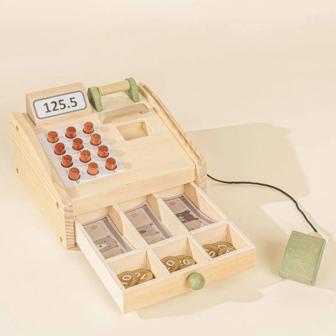 Wooden Cash Register