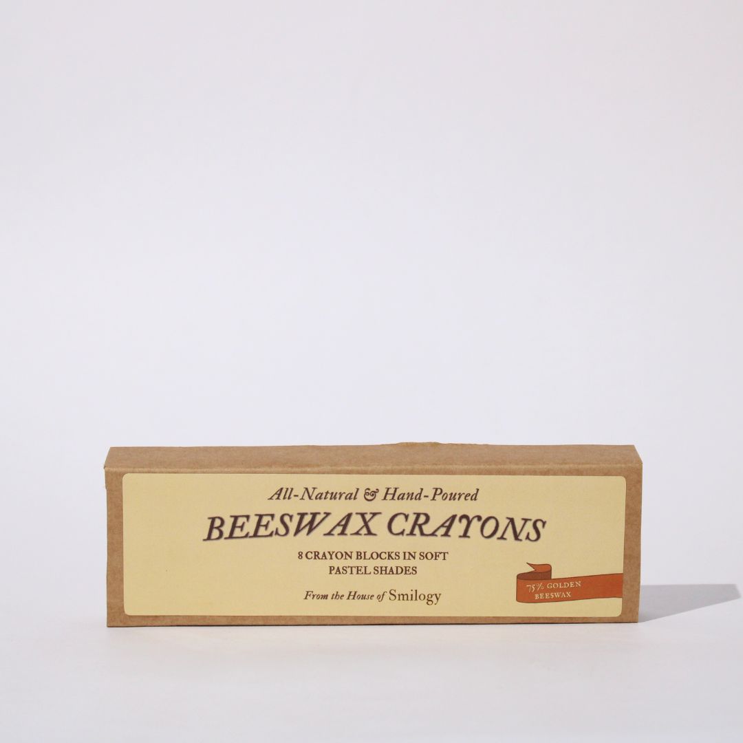 All Natural Beeswax Crayons-Soft Pastels | Set of 8