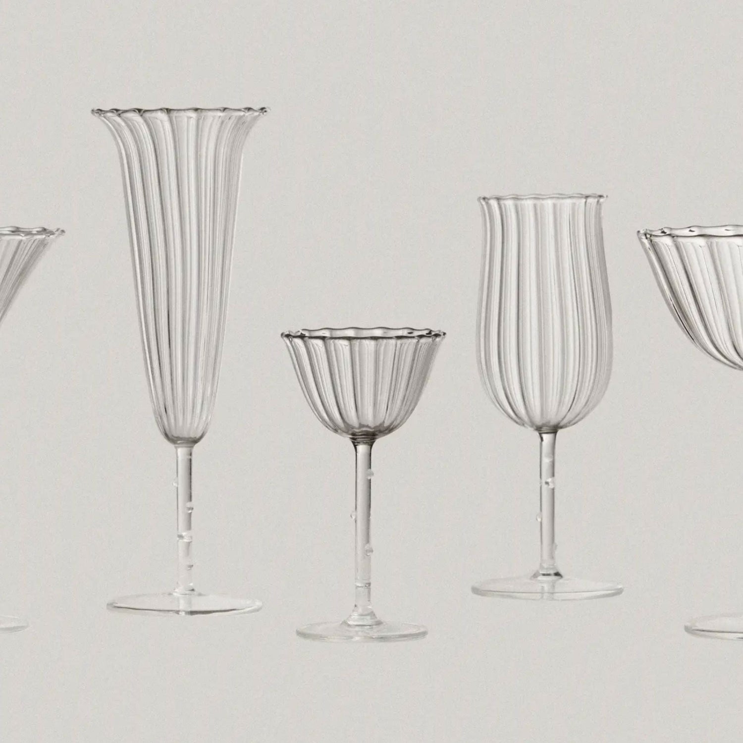 Tulip Wine Glass- Set of 4