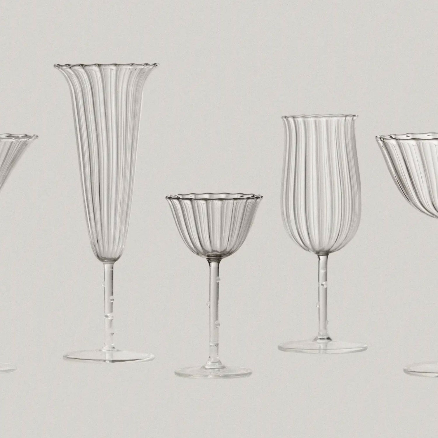 Trumpet Aperitif Glass- Set of 4
