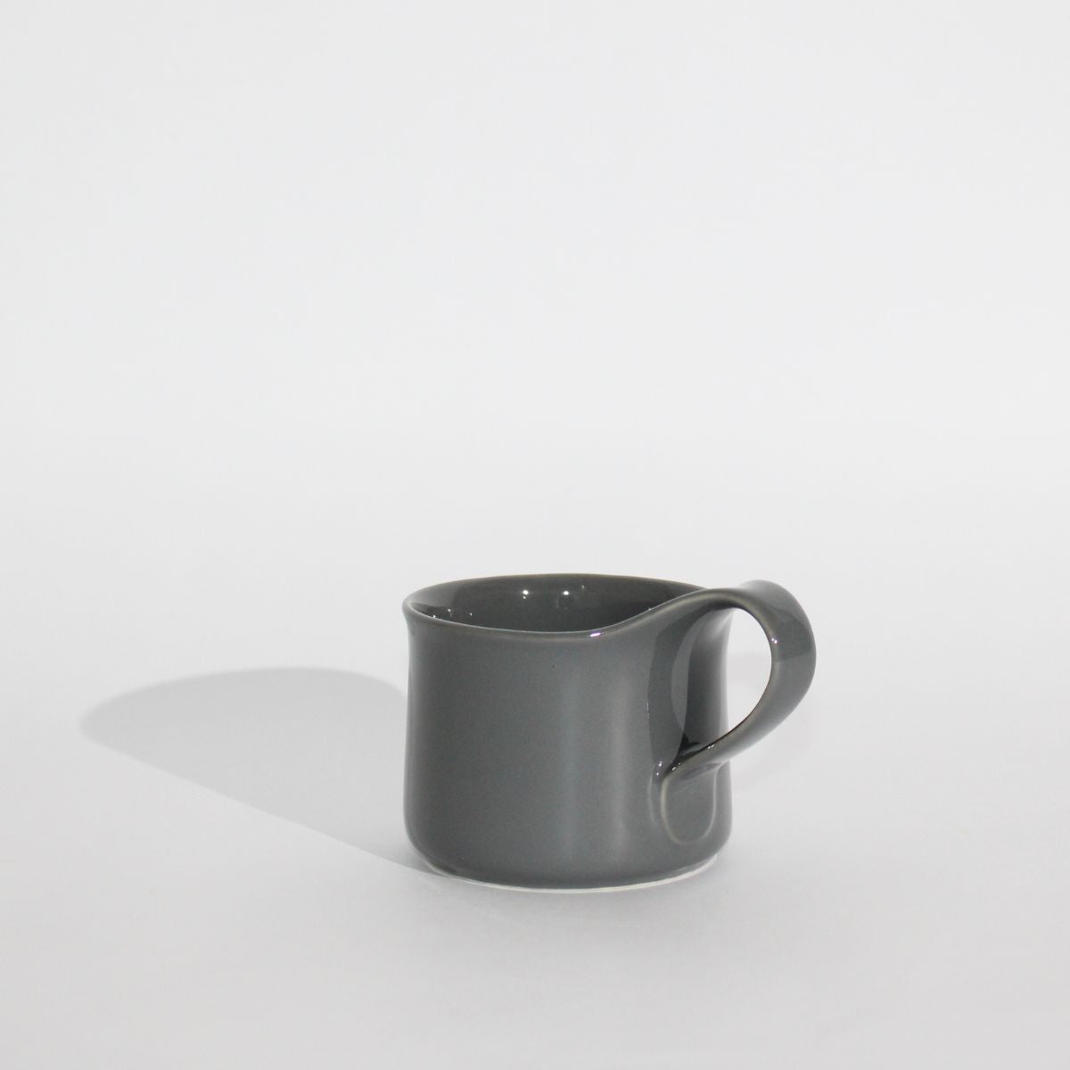 Nico Cappuccino Mug-Steel Grey