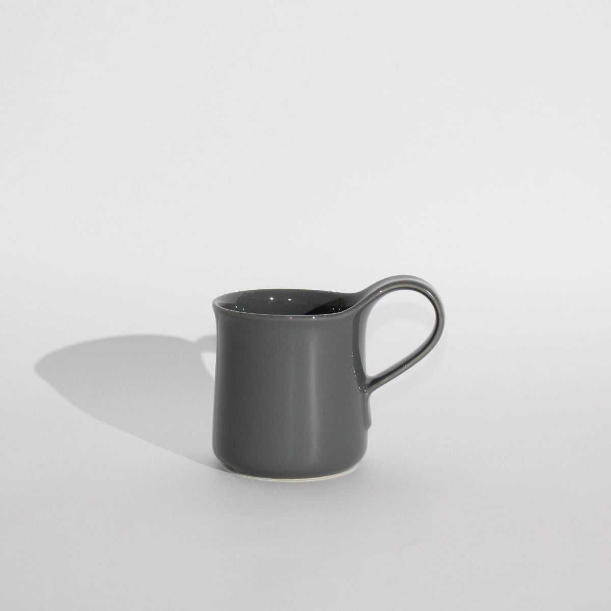 Nico Cappuccino Mug-Steel Grey