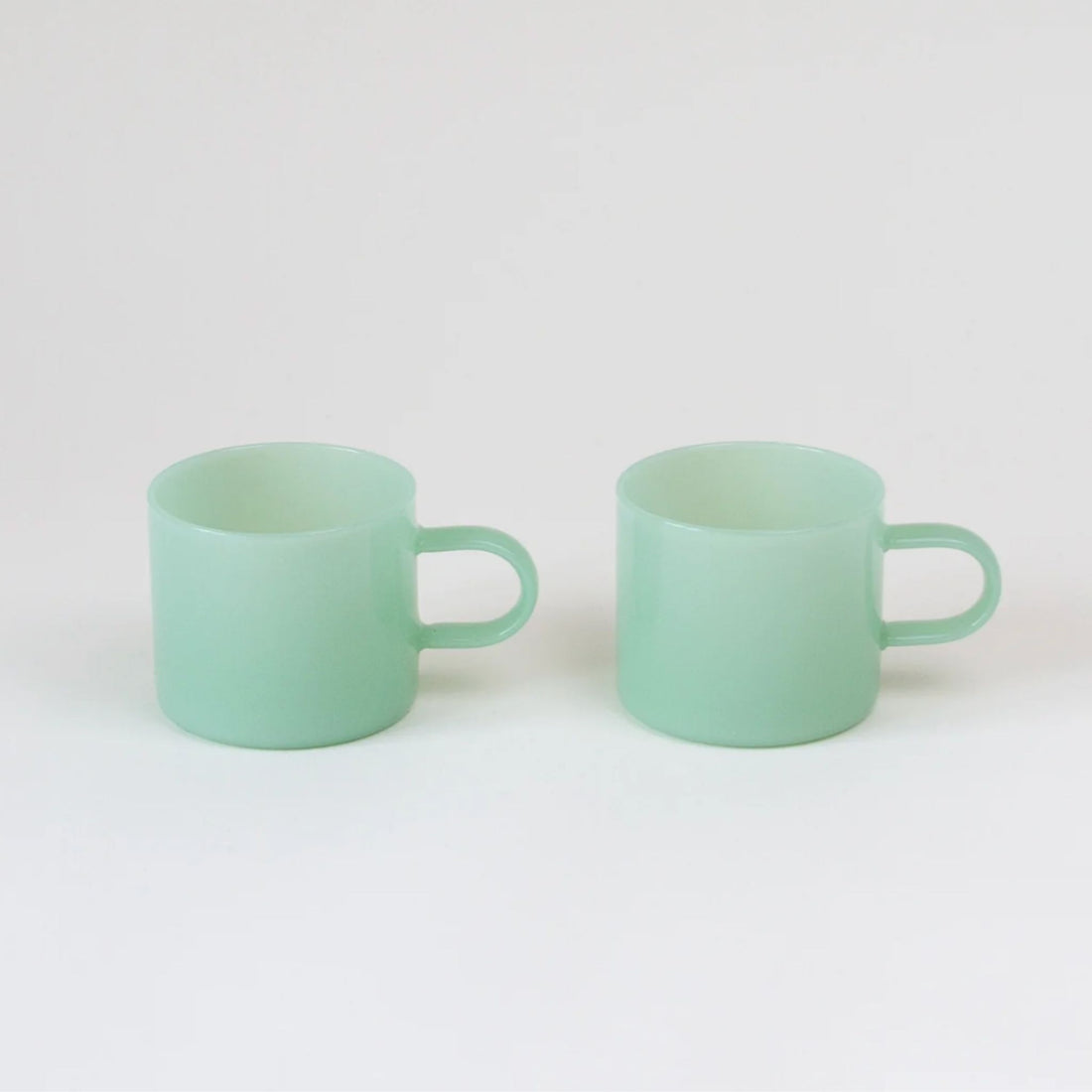 Lotta Green Jade Coffee & Tea Cups