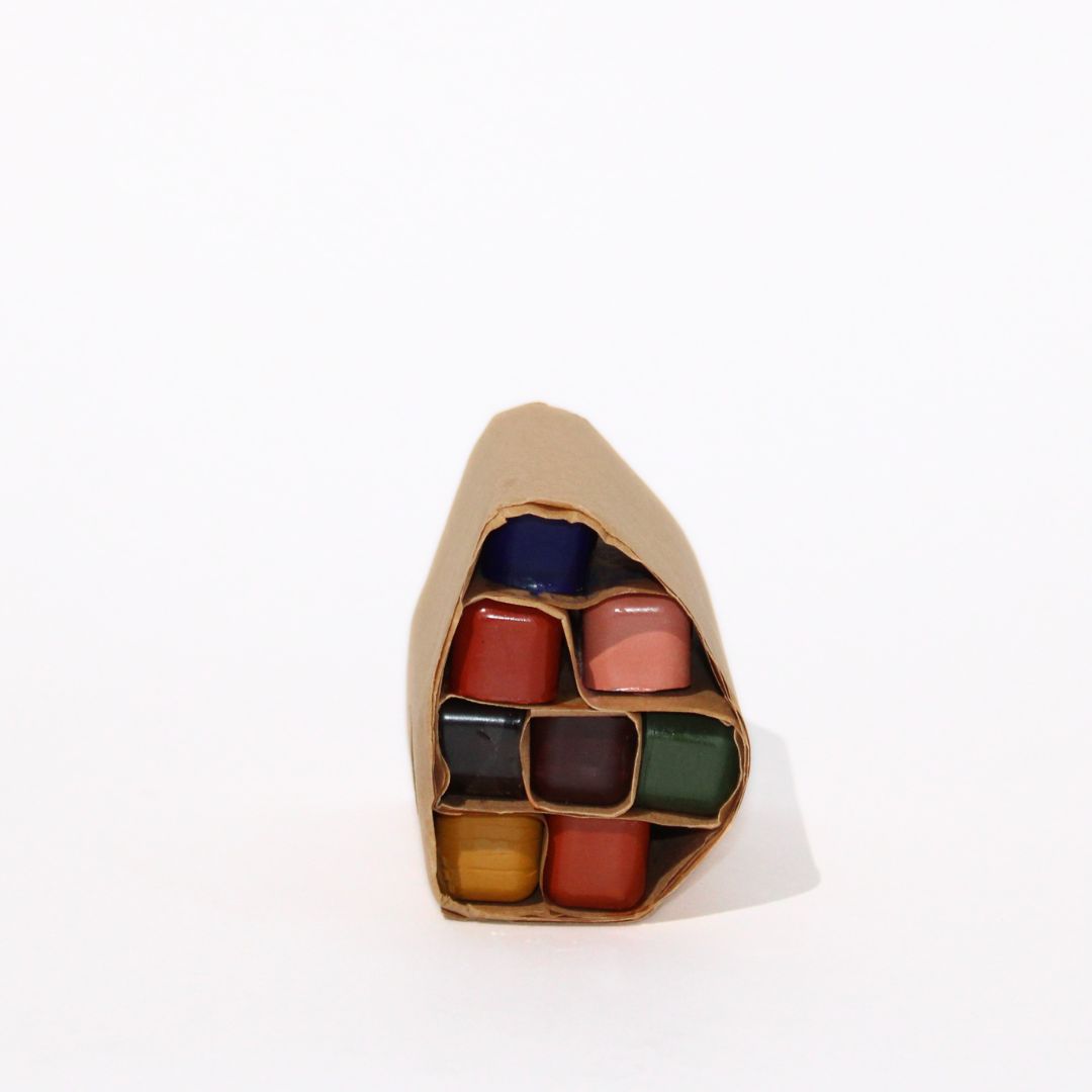 All Natural Beeswax Crayons-Oil Pastels | Set of 8