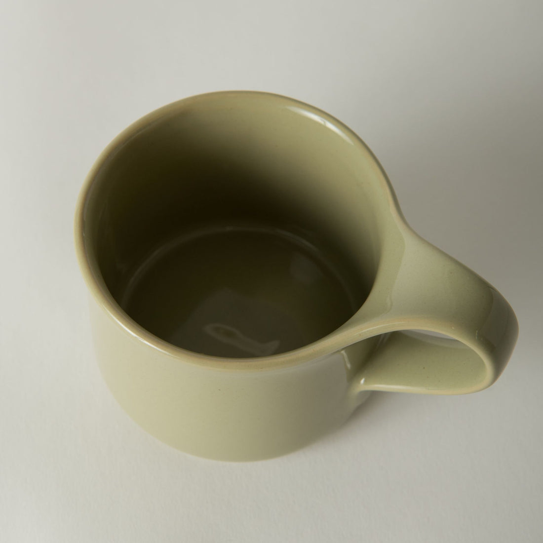 Nico Cappuccino Mug-Olive