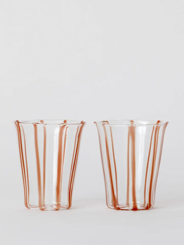 Le Verre Bonbon (Petit), Terracotta, Set of 2