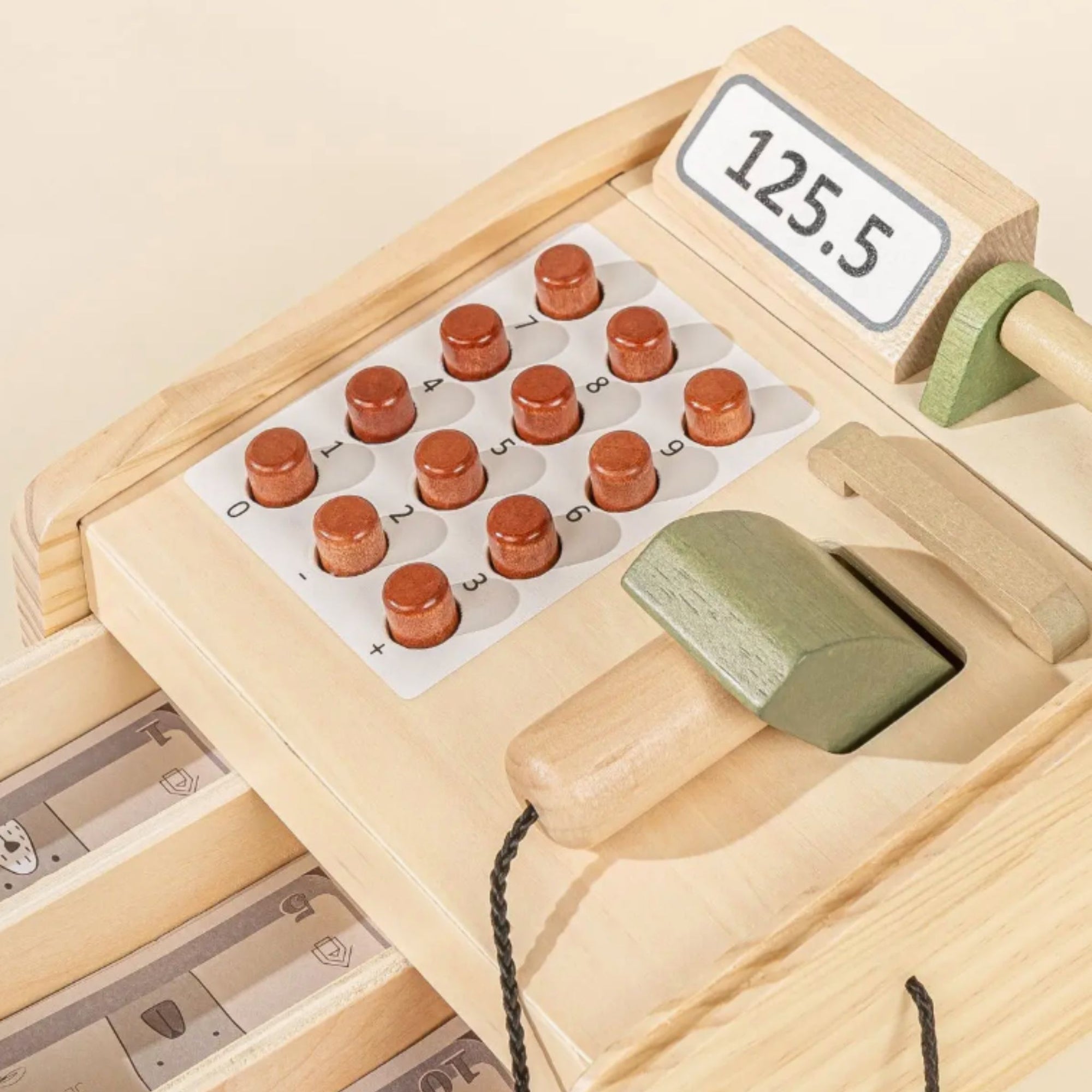 Wooden Cash Register