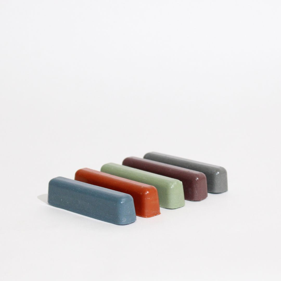 All Natural Beeswax Crayons-Pastels | Set of 10