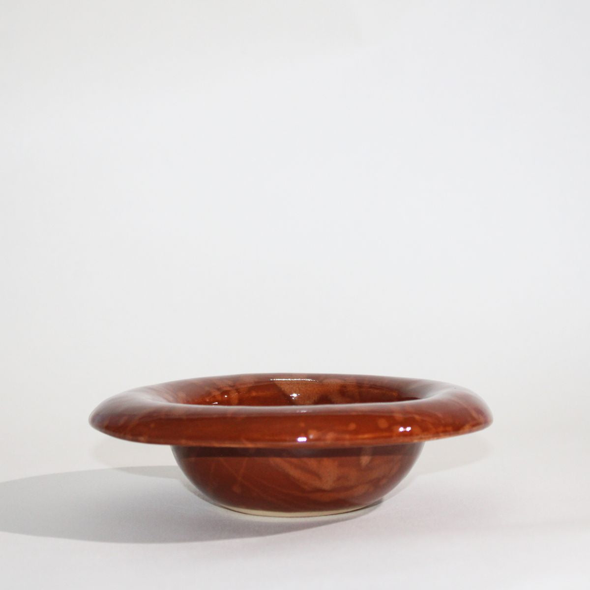 Brown Splatter Small Bowl