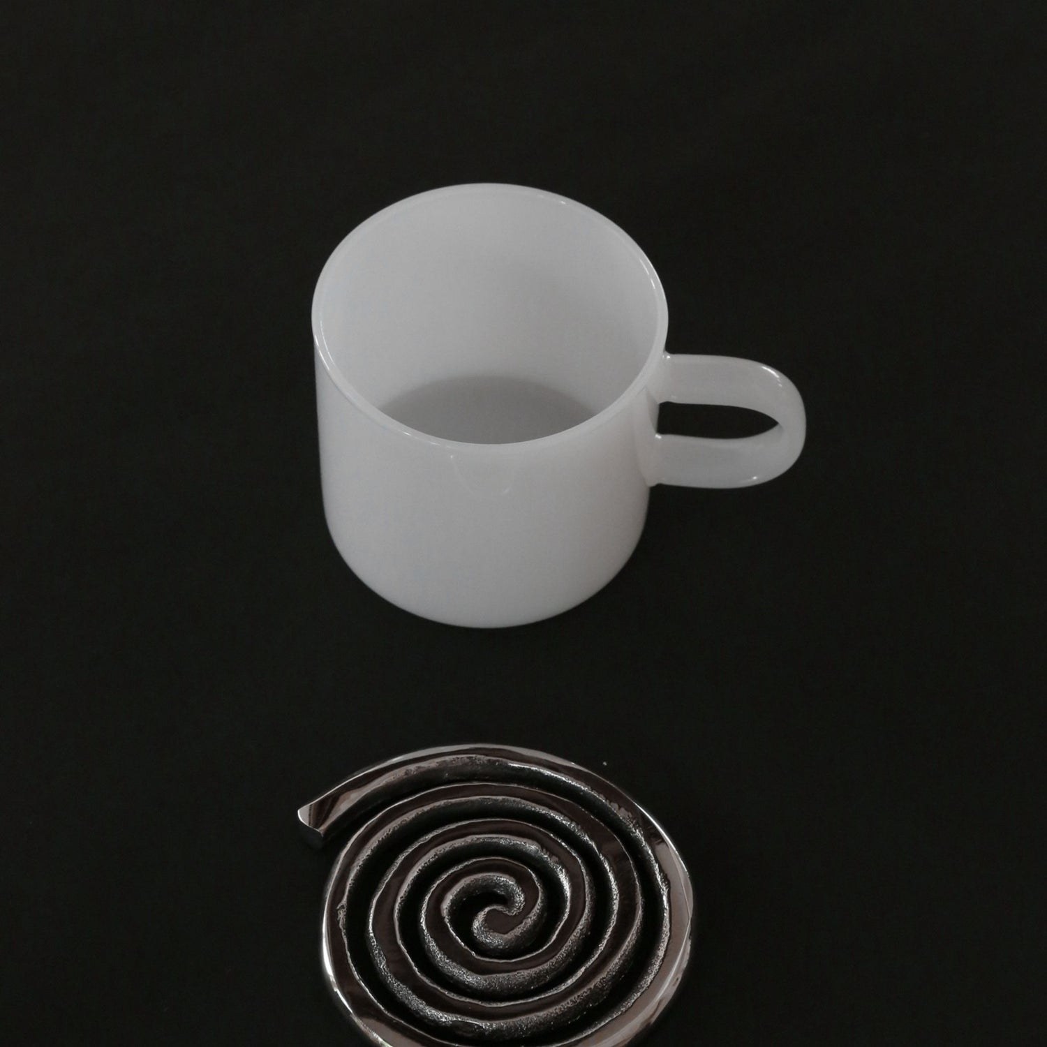 Lotta White Jade Coffee & Tea Cups