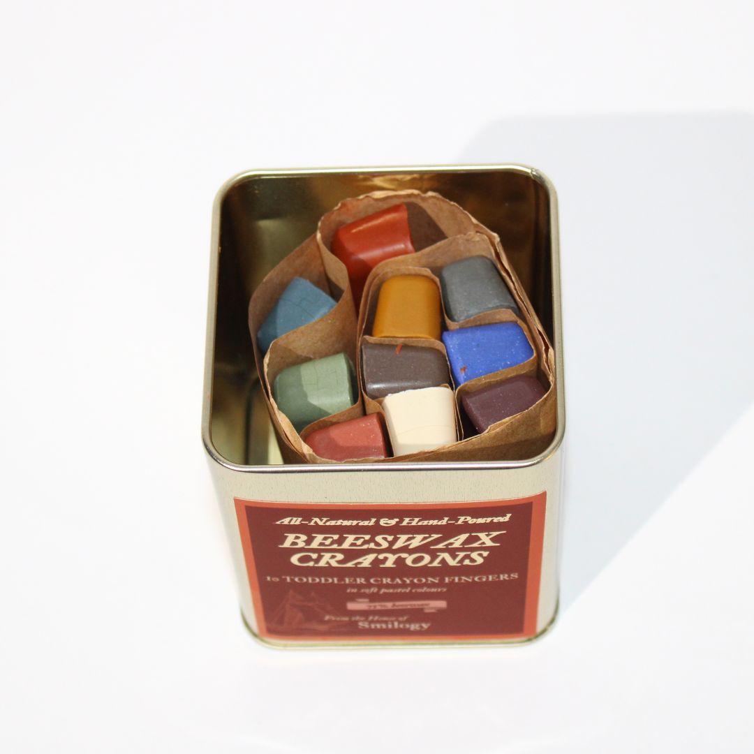 All Natural Beeswax Crayons-Pastels | Set of 10