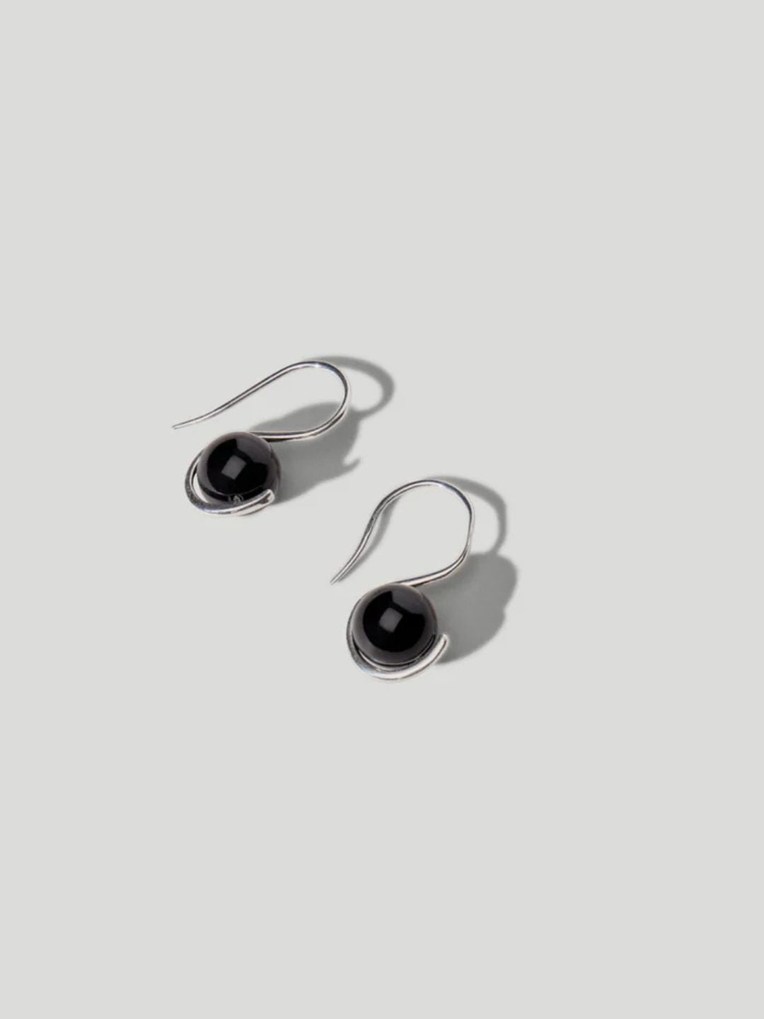 Wrap Earrings Black Onyx