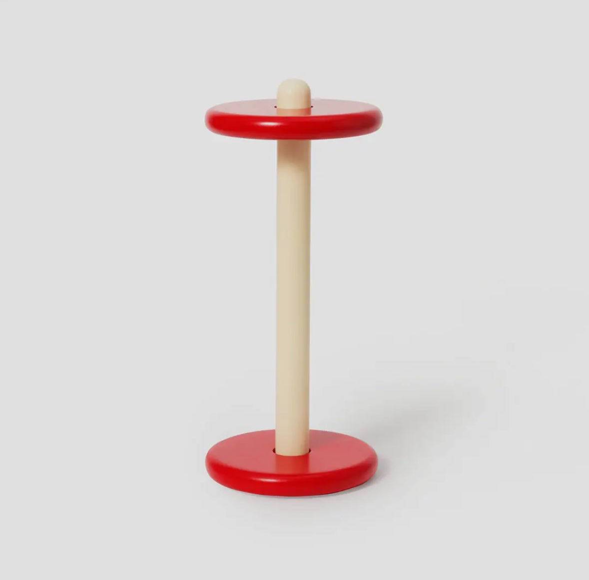 Spool Paper Towel Holder- Red