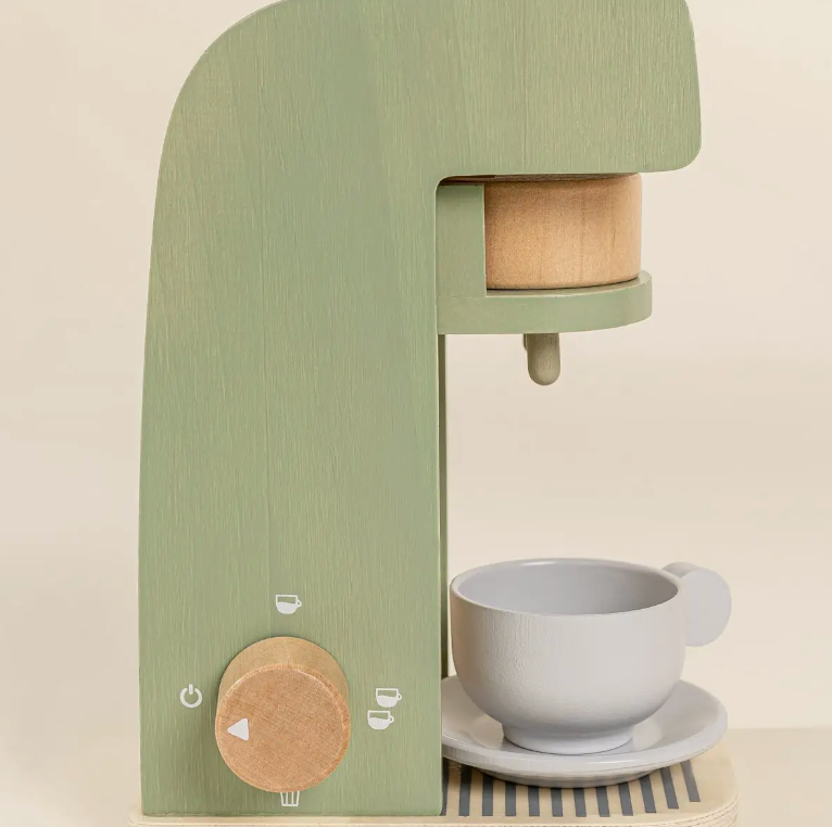 Wooden Coffee Maker Set