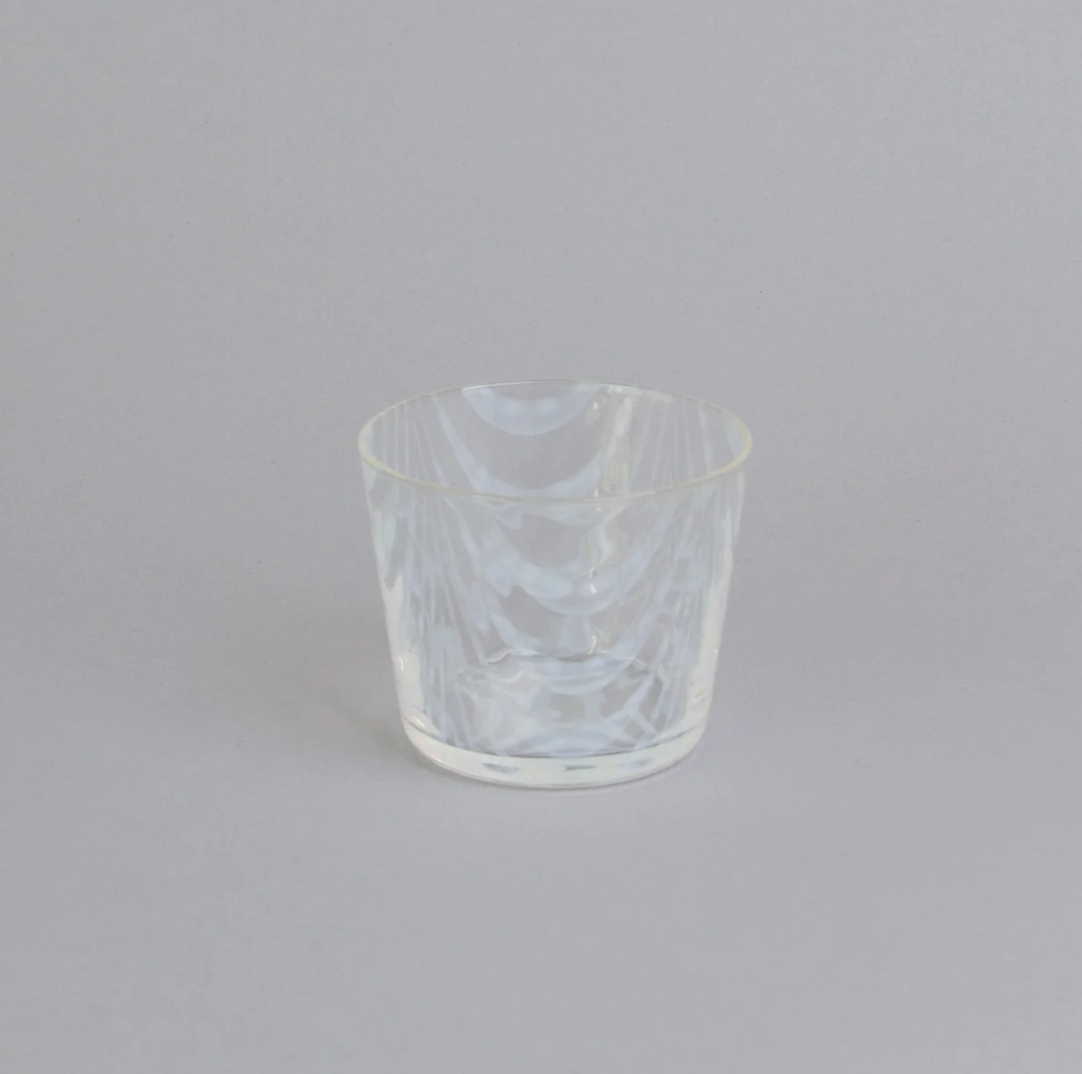 Hirota Opal Wave Glass Short