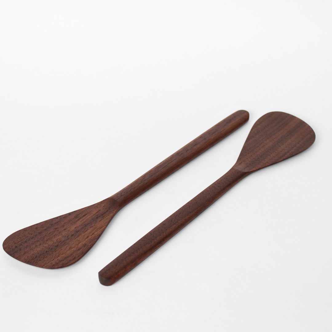 Walnut Salad Servers (set of 2)