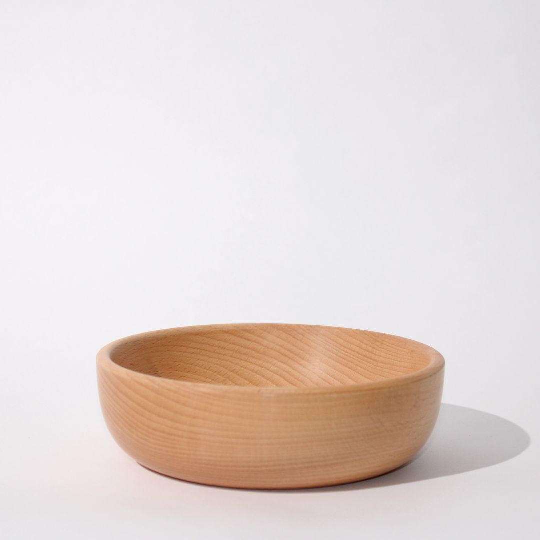 Beech Wood Snack Bowl