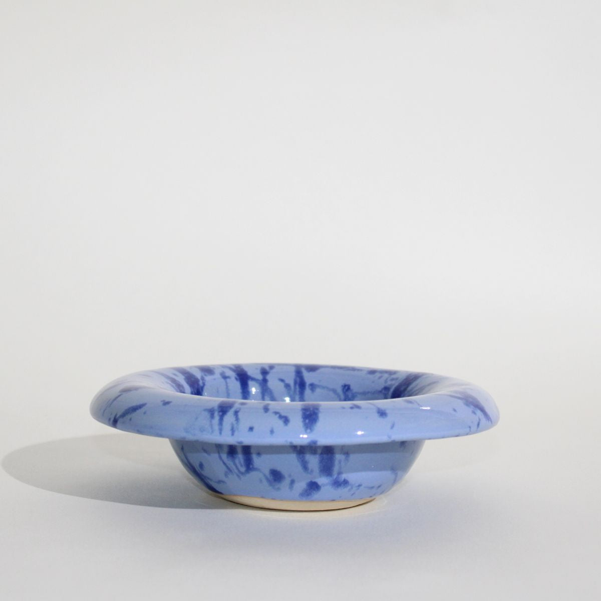 Blue Splatter Small Bowl