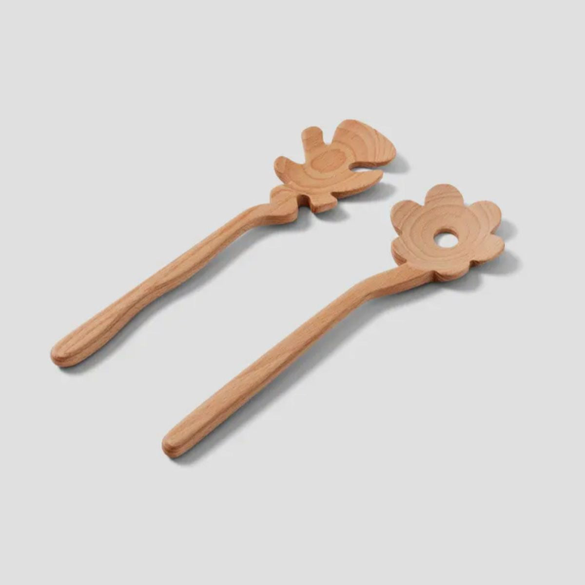 Flower Salad Servers